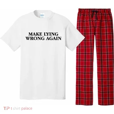Make Lying Wrong Again Pajama Set