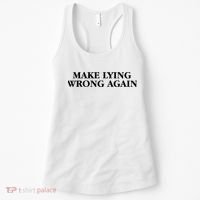 Make Lying Wrong Again Women's Tank Top thumb 0