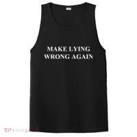 Make Lying Wrong Again Gift PosiCharge Competitor Tank thumb 0
