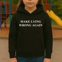 Make Lying Wrong Again Gift Kids Hoodie thumb 3