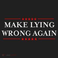 Make Lying Wrong Again Gift Resist Racism Antitrump Women's Sweatshirt thumb 2