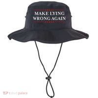 Make Lying Wrong Again Gift Resist Racism Antitrump Bucket Hat thumb 0