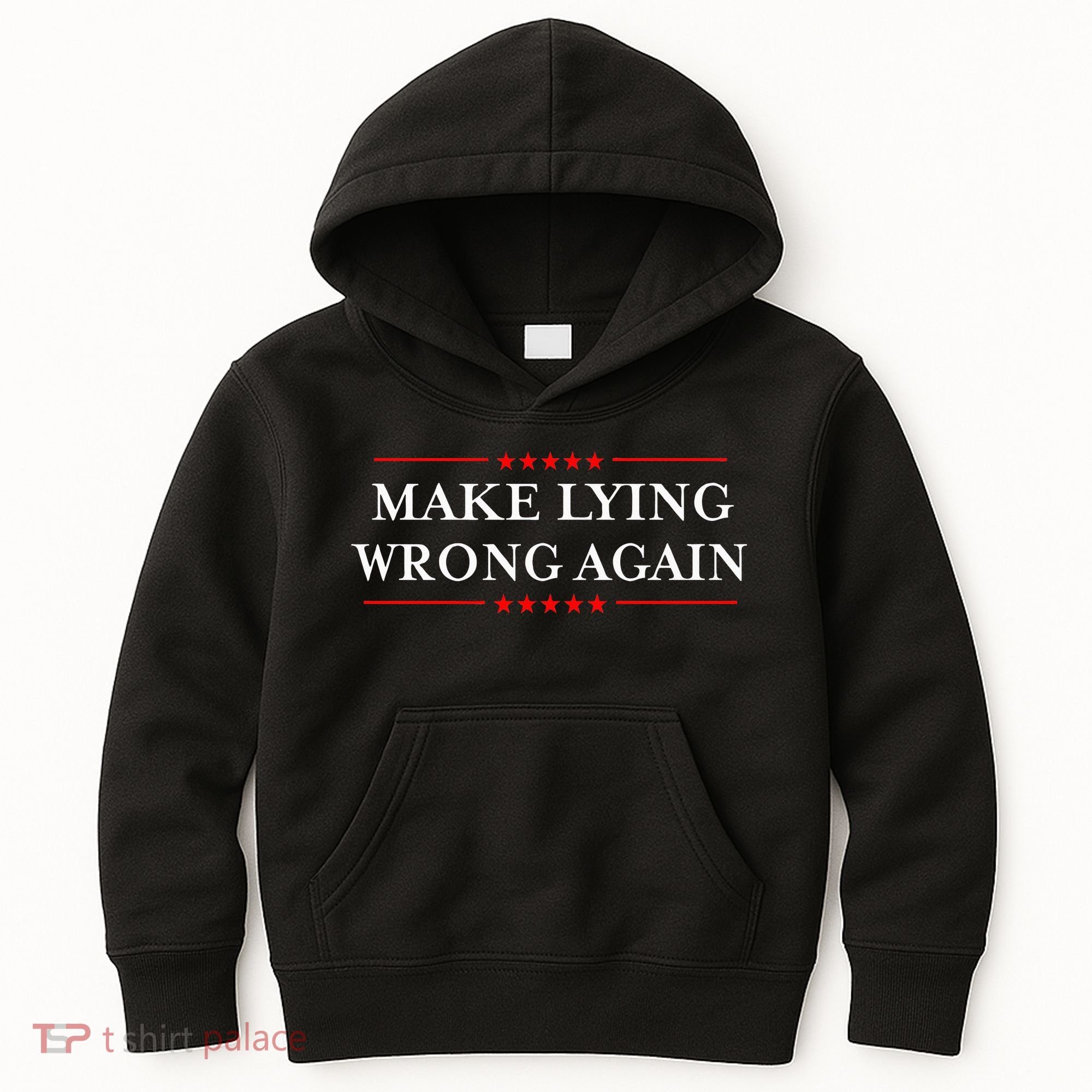 Make Lying Wrong Again Gift Resist Racism Antitrump Kids Hoodie