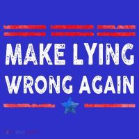 Make Lying Wrong Again Apron thumb 3