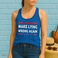 Make Lying Wrong Again Women's Tank Top thumb 2