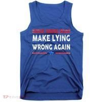 Make Lying Wrong Again Tank Top thumb 0