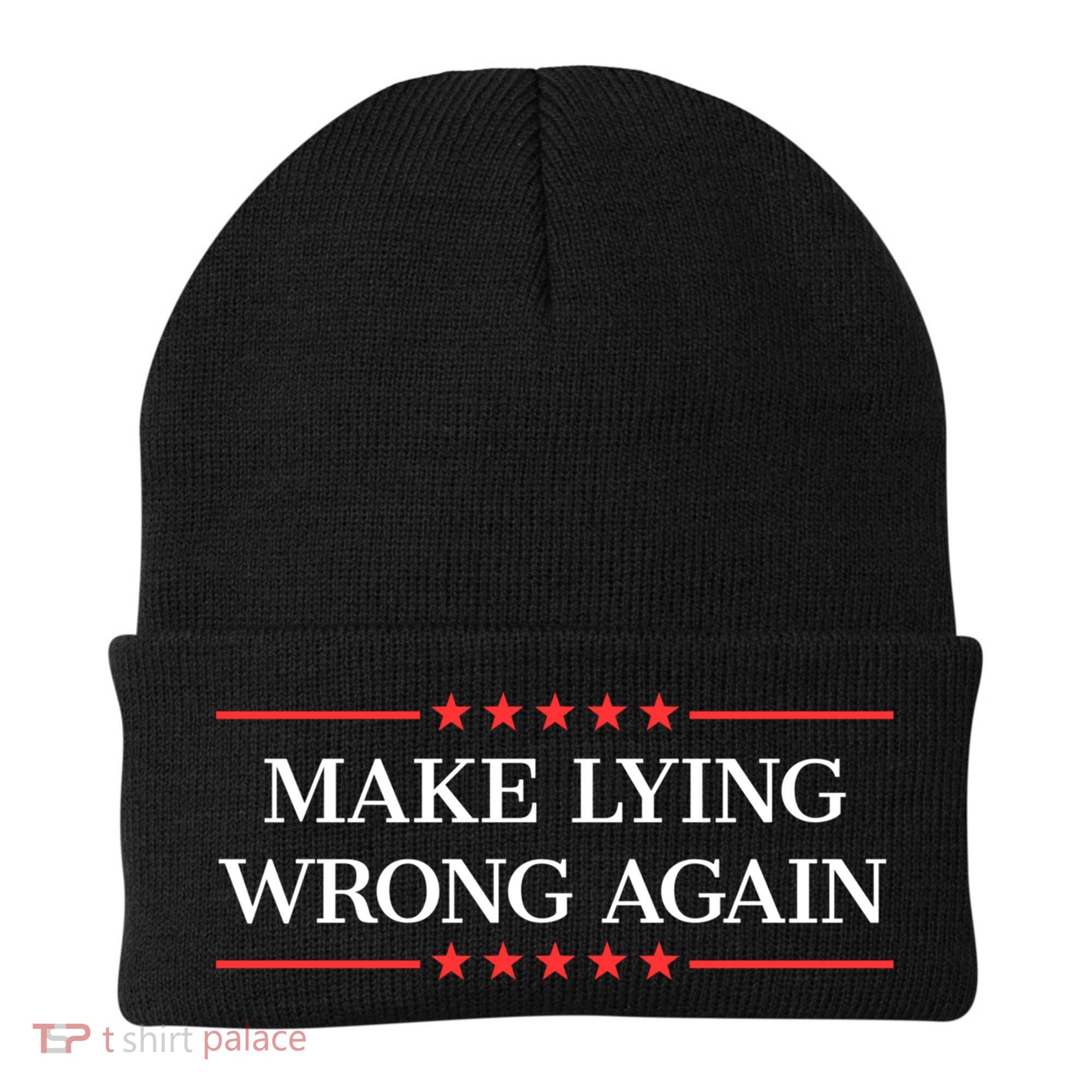 Make Lying Wrong Again Cute Gift Beanie