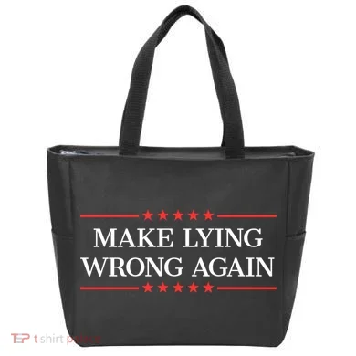 Make Lying Wrong Again Cute Gift Tote Bag