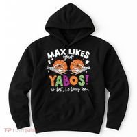 Max Likes Your Yabos In Fact Funny Pumpkin Halloween Scary Hoodie thumb 0