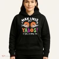 Max Likes Your Yabos In Fact Funny Pumpkin Halloween Scary Hoodie thumb 5