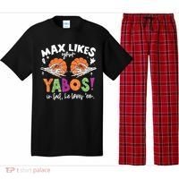 Max Likes Your Yabos In Fact Funny Pumpkin Halloween Scary Pajama Set thumb 0