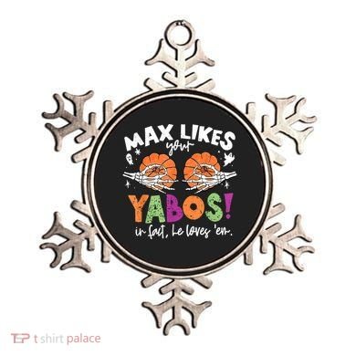 Max Likes Your Yabos In Fact Funny Pumpkin Halloween Scary Ornament