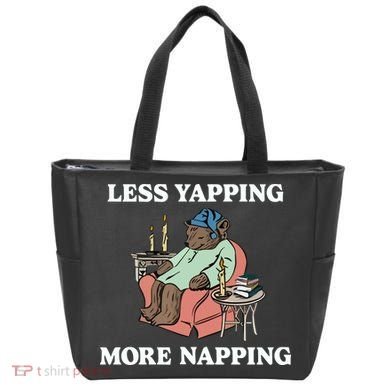 Middleclassfancy Less Yapping More Napping Tote Bag