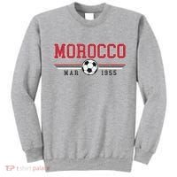 Morocco MAR 1955 Futbol World Soccer Crest Sweatshirt thumb 0