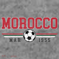 Morocco MAR 1955 Futbol World Soccer Crest Sweatshirt thumb 3