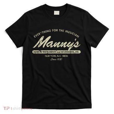 Manny&39;S Music 1935 T-Shirt