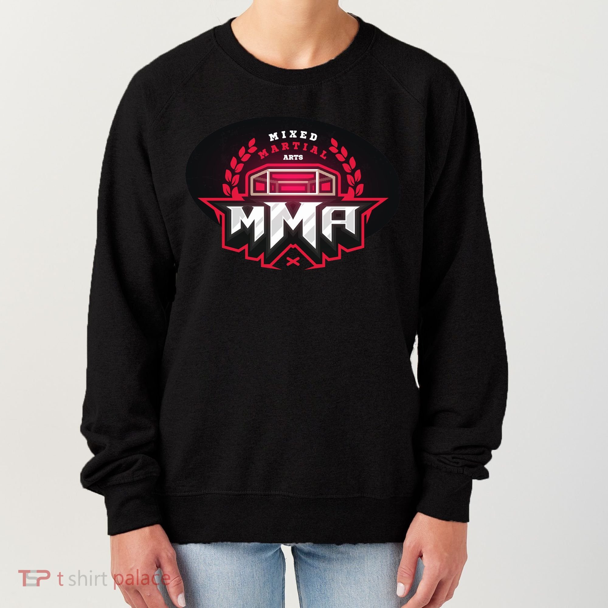 MMA - Mix Martial Arts Logo Women's Sweatshirt