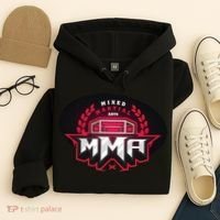 MMA - Mix Martial Arts Logo Hoodie thumb 4