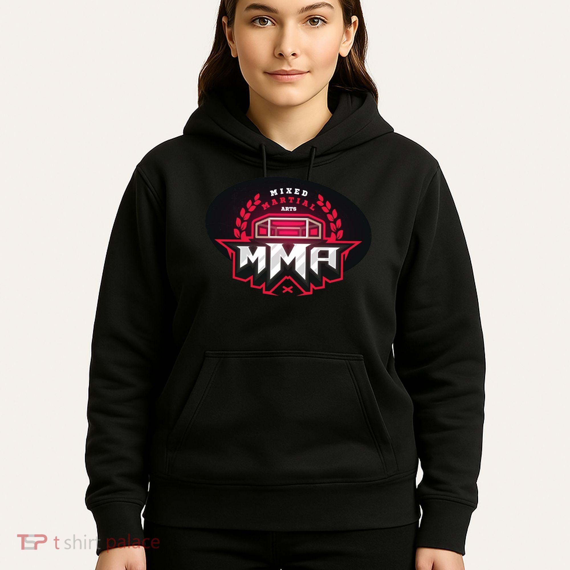MMA - Mix Martial Arts Logo Hoodie
