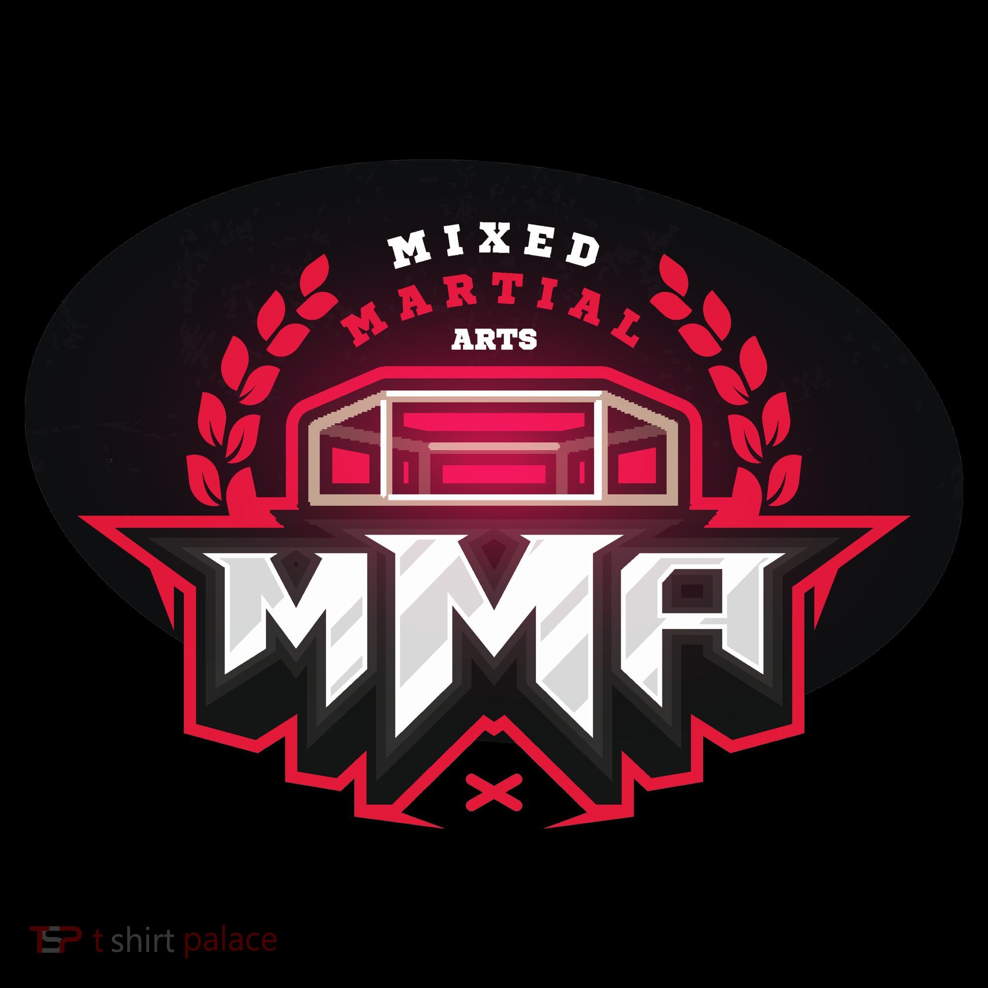 MMA - Mix Martial Arts Logo T-Shirt