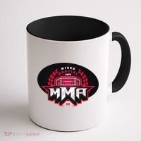 MMA - Mix Martial Arts Logo Coffee Mug thumb 1