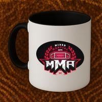 MMA - Mix Martial Arts Logo Coffee Mug thumb 2
