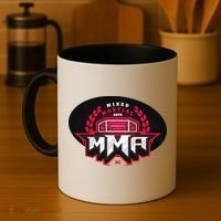 MMA - Mix Martial Arts Logo Coffee Mug thumb 4