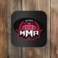 MMA - Mix Martial Arts Logo Coaster thumb 0