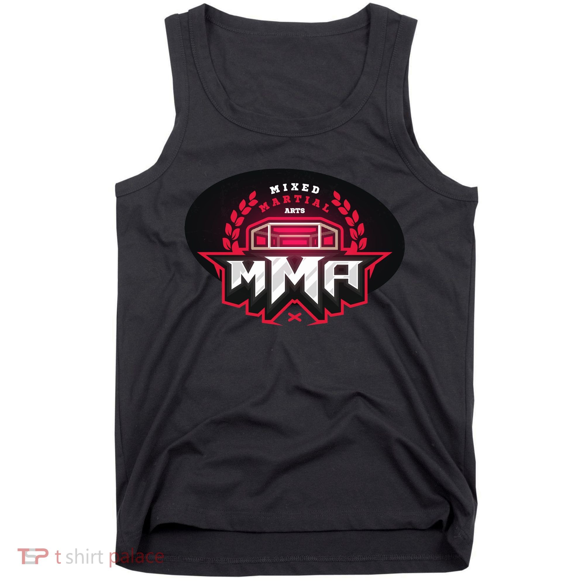 MMA - Mix Martial Arts Logo Tank Top