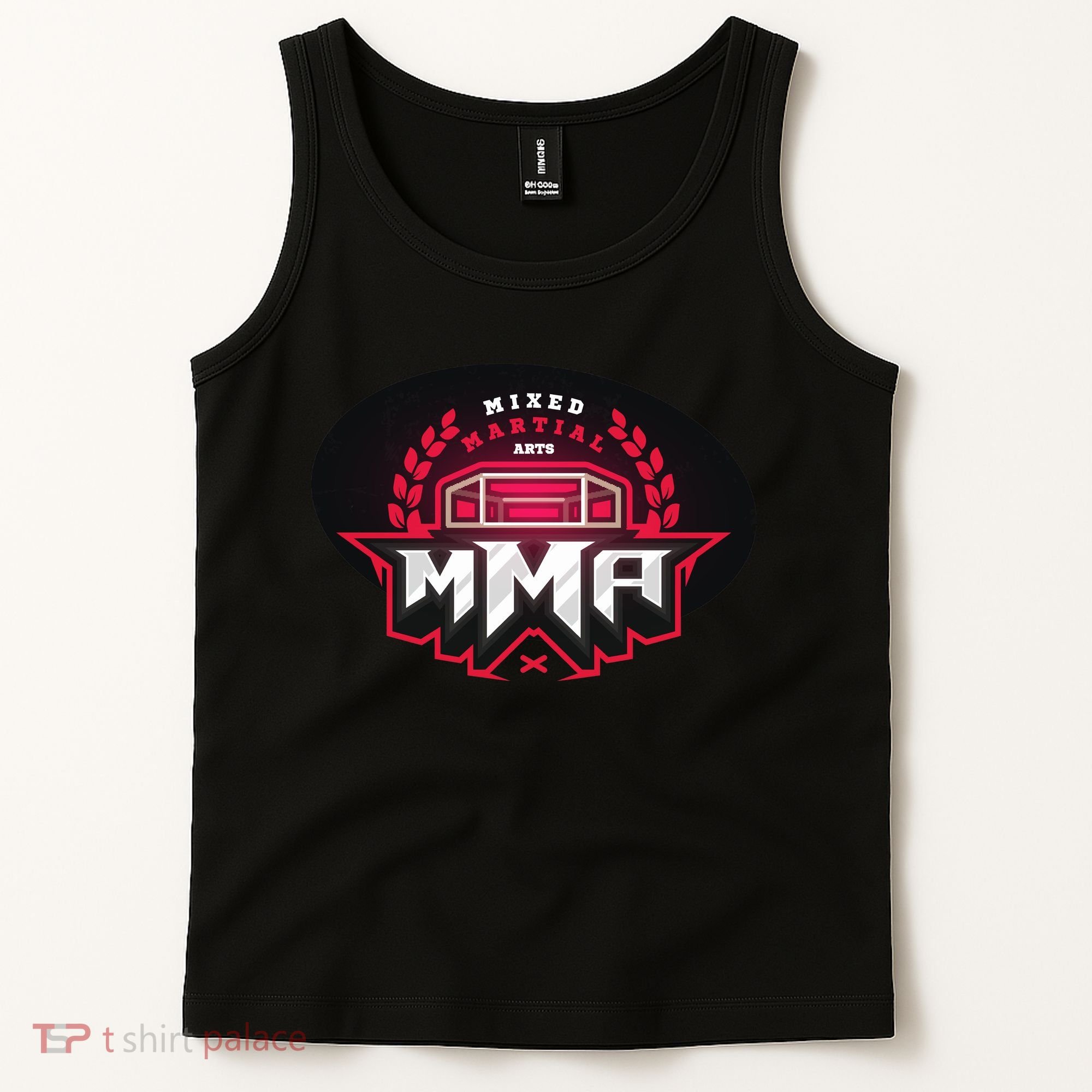 MMA - Mix Martial Arts Logo Tank Top