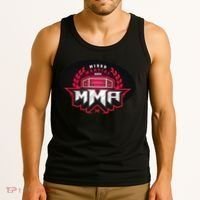 MMA - Mix Martial Arts Logo Tank Top thumb 3