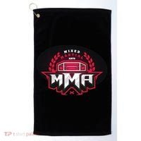 MMA - Mix Martial Arts Logo Golf Towel thumb 0