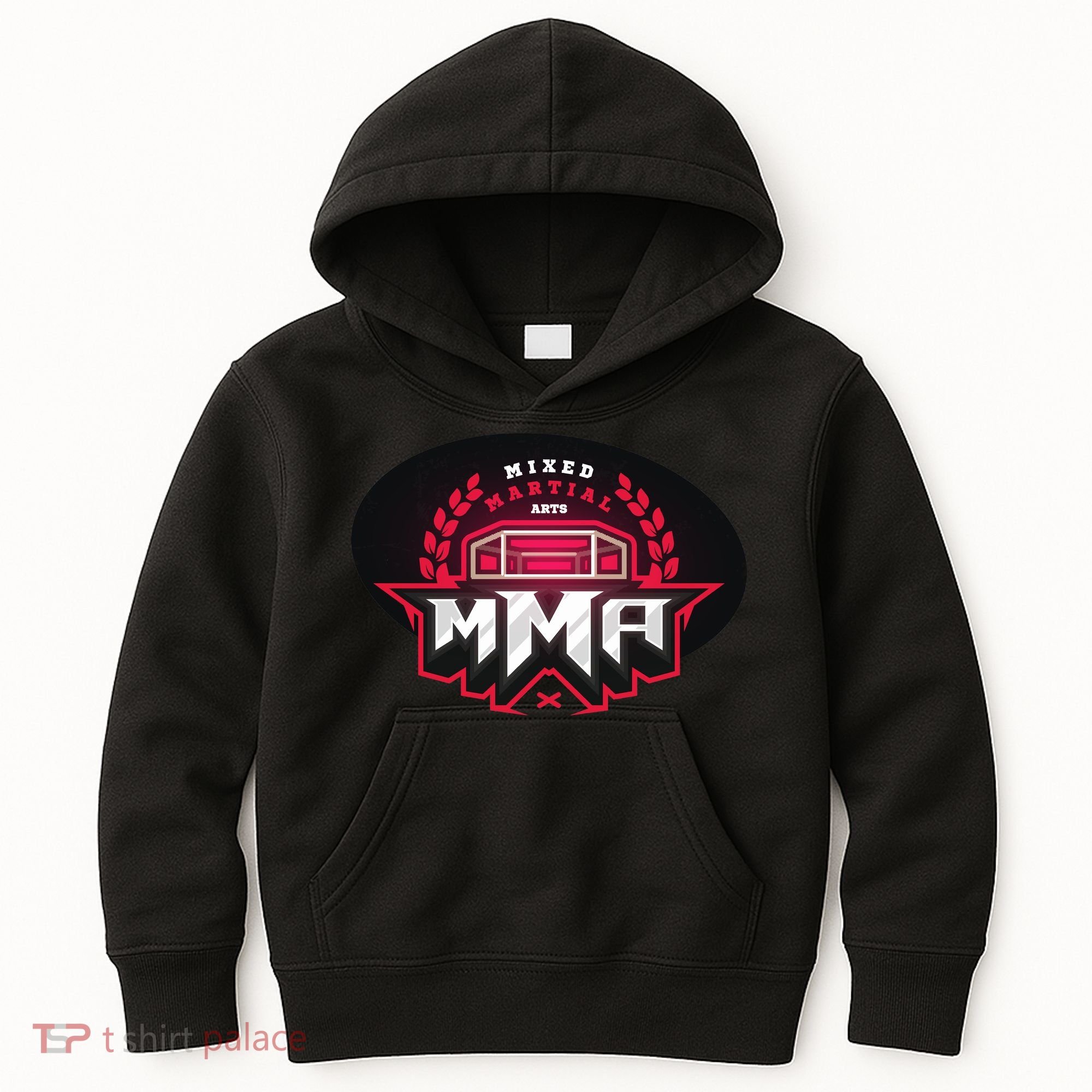 MMA - Mix Martial Arts Logo Kids Hoodie