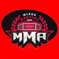 MMA - Mix Martial Arts Logo Santa Hat thumb 1