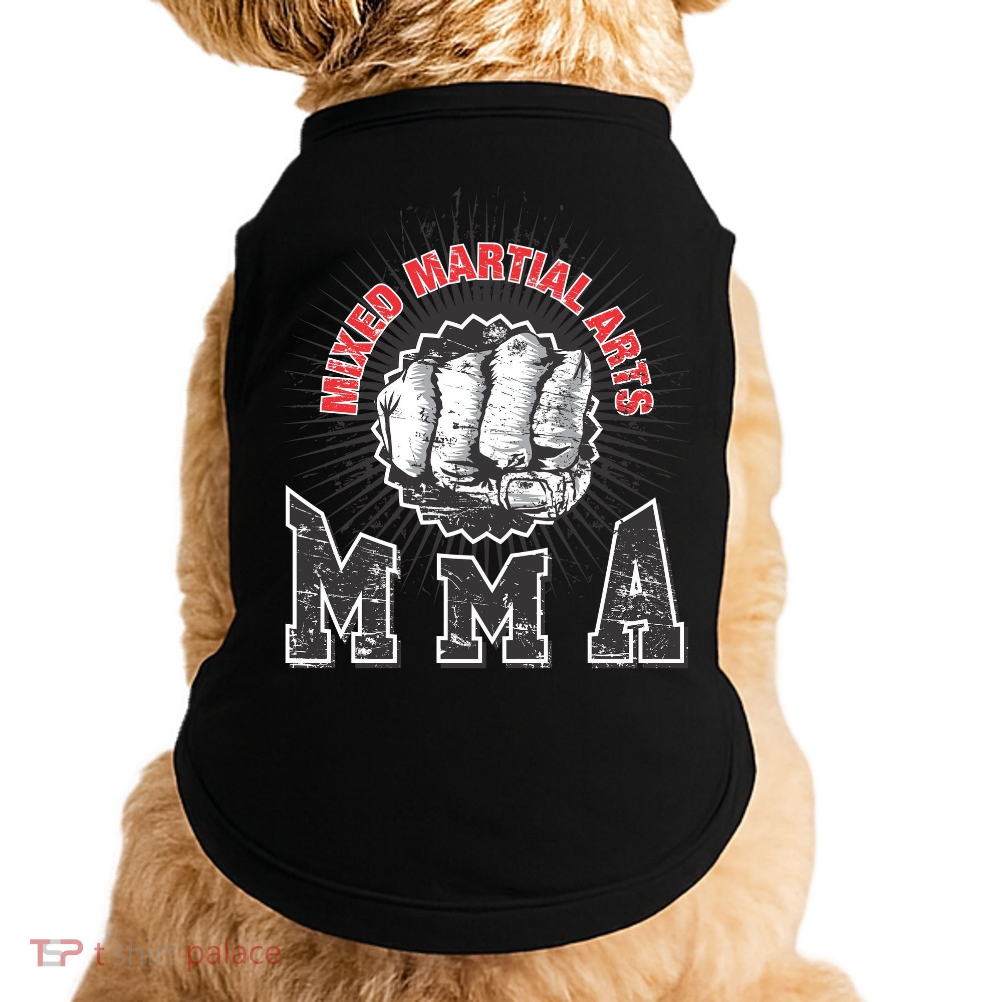 MMA Retro Punch Doggie Tank