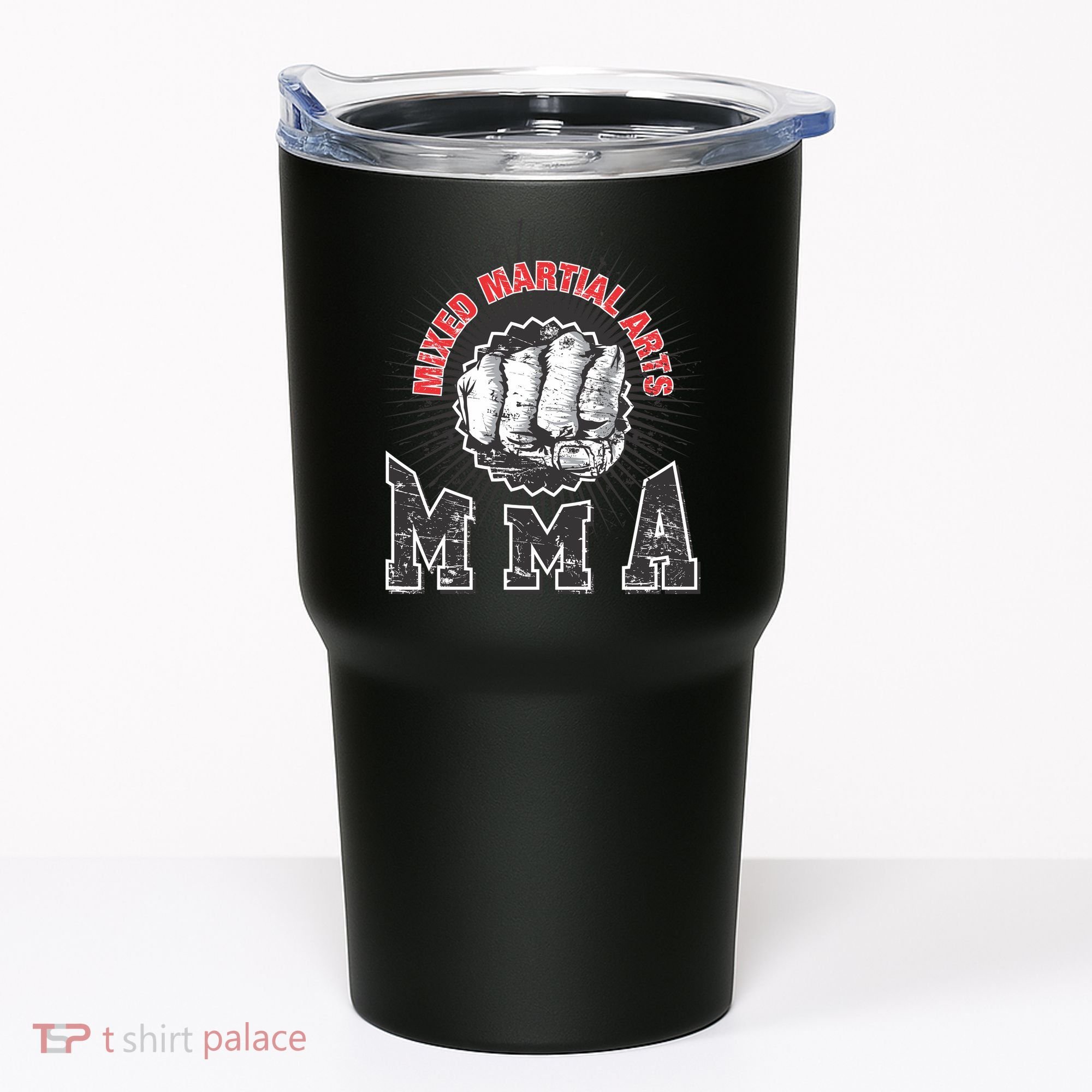 MMA Retro Punch Tumbler