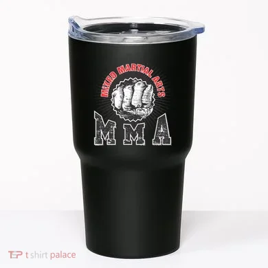 MMA Retro Punch Tumbler