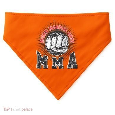MMA Retro Punch USA-Made Doggie Bandana