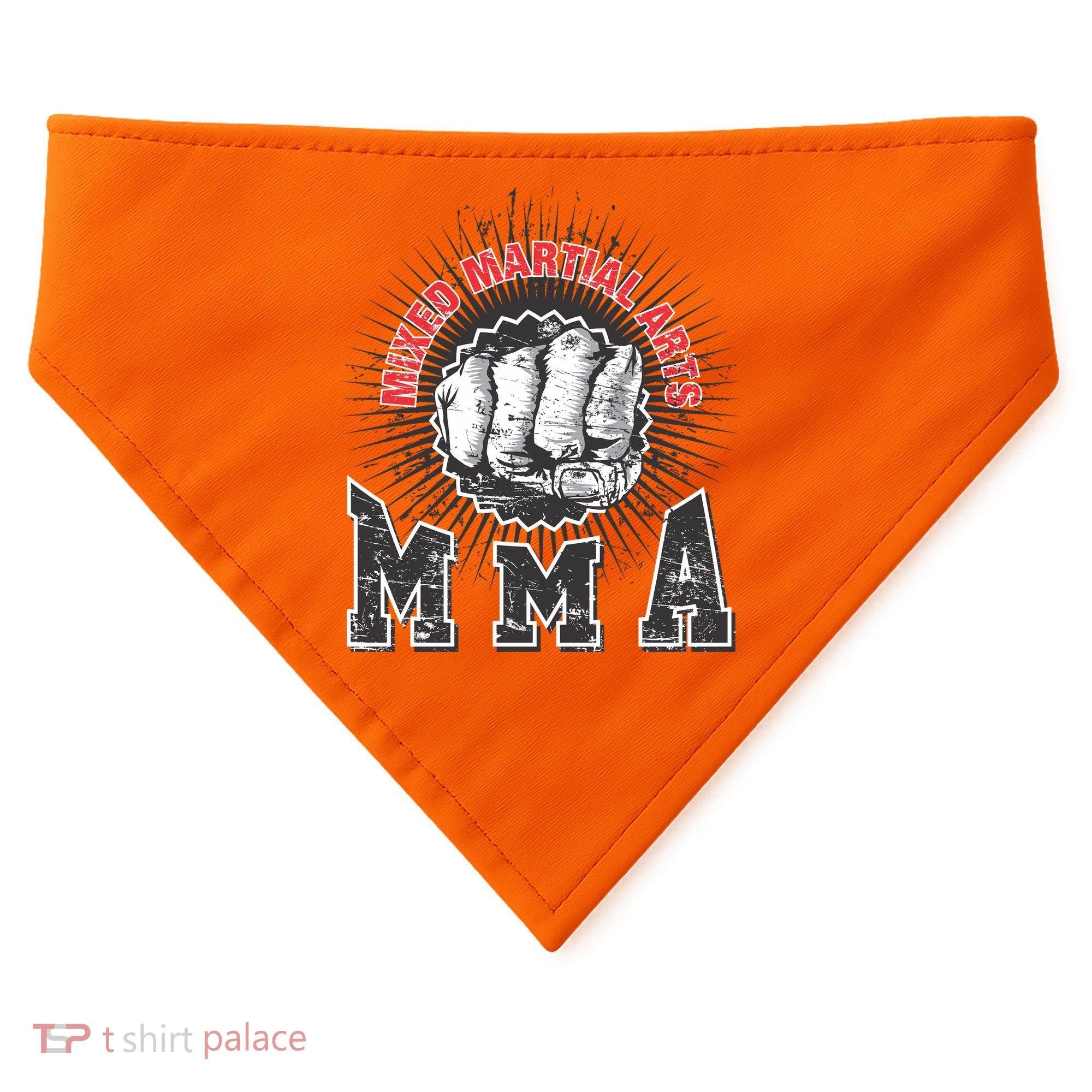 MMA Retro Punch USA-Made Doggie Bandana