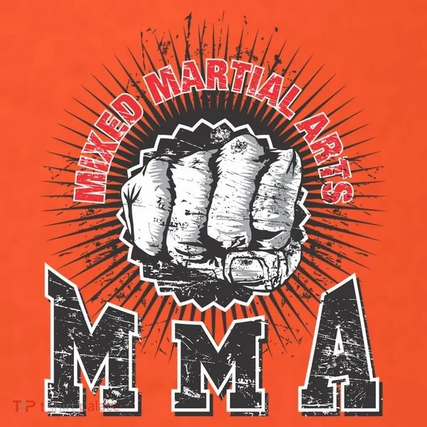 MMA Retro Punch T-Shirt