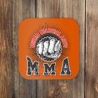 MMA Retro Punch Coaster thumb 0