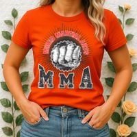 MMA Retro Punch Women's T-Shirt thumb 2