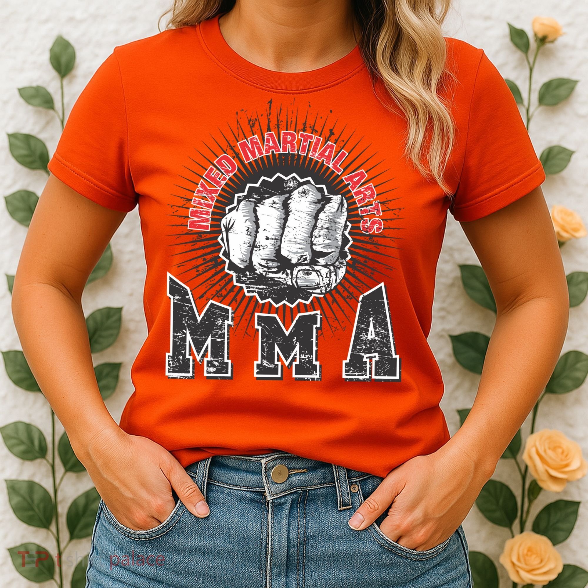 MMA Retro Punch Women's T-Shirt