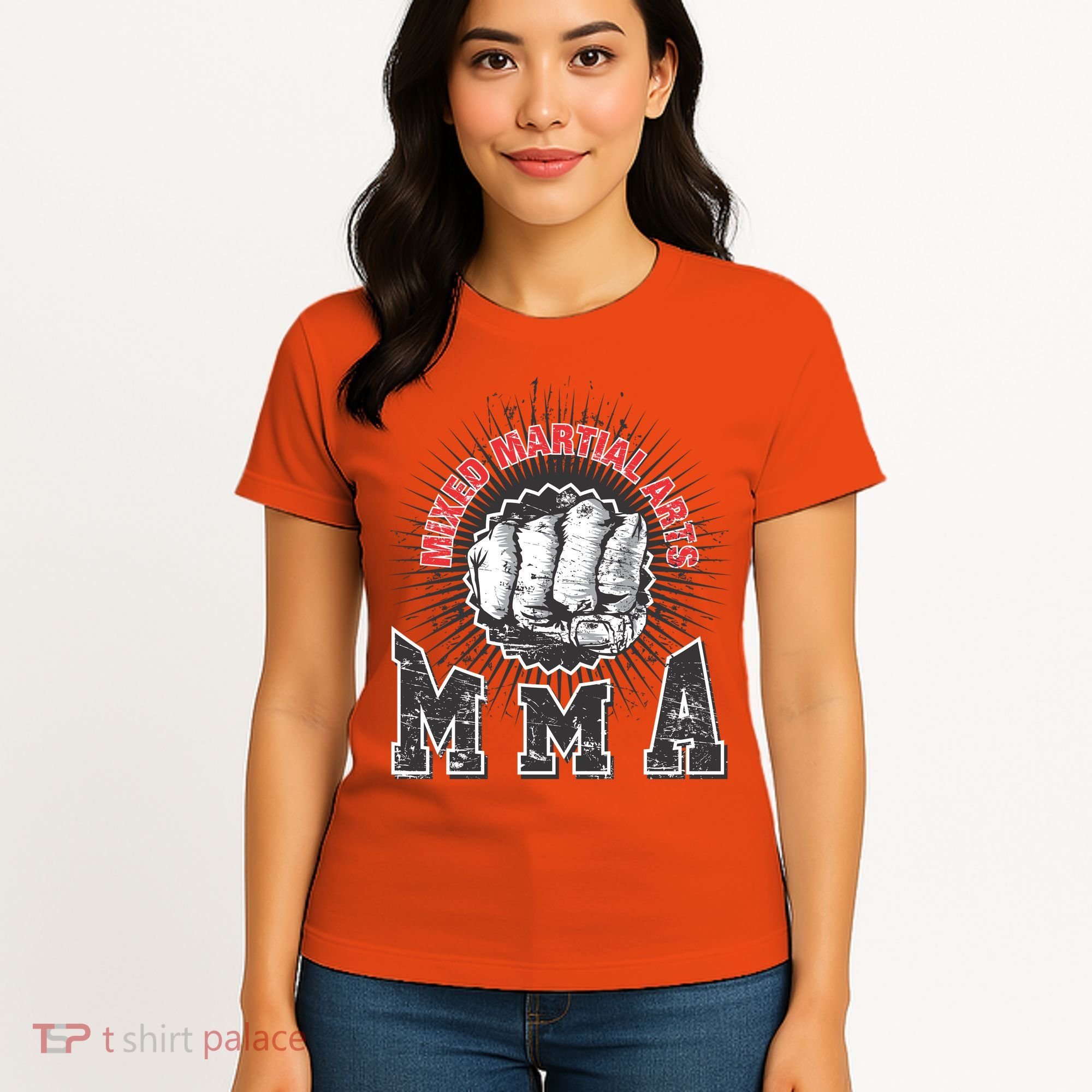 MMA Retro Punch Women's T-Shirt