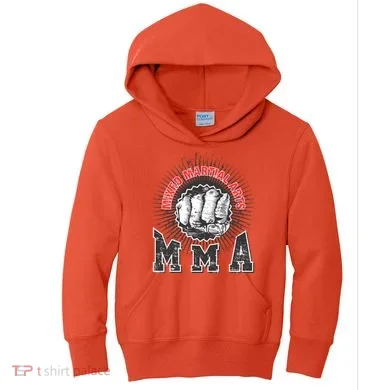 MMA Retro Punch Kids Hoodie