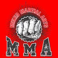 MMA Retro Punch Santa Hat thumb 1