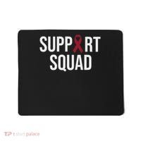 Multiple Myeloma Awareness Burgundy Ribbon Support Squad Mousepad thumb 0