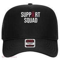 Multiple Myeloma Awareness Burgundy Ribbon Support Squad Hat thumb 0