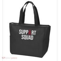 Multiple Myeloma Awareness Burgundy Ribbon Support Squad Tote Bag thumb 3