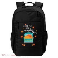 Meet Me At Pumpkin Patch Thanksgiving Truck Backpack thumb 0